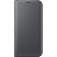 Кожен калъф тефтер Wallet за Samsung Galaxy S7 G930 черен